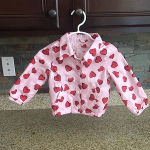 Carters Heart Jacket 🤍 2/$15